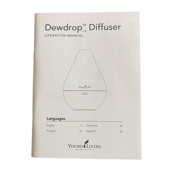 Young Living Essential Oils dewdrop diffuser humidifier atomizer aromatherapy - Picture 9 of 11